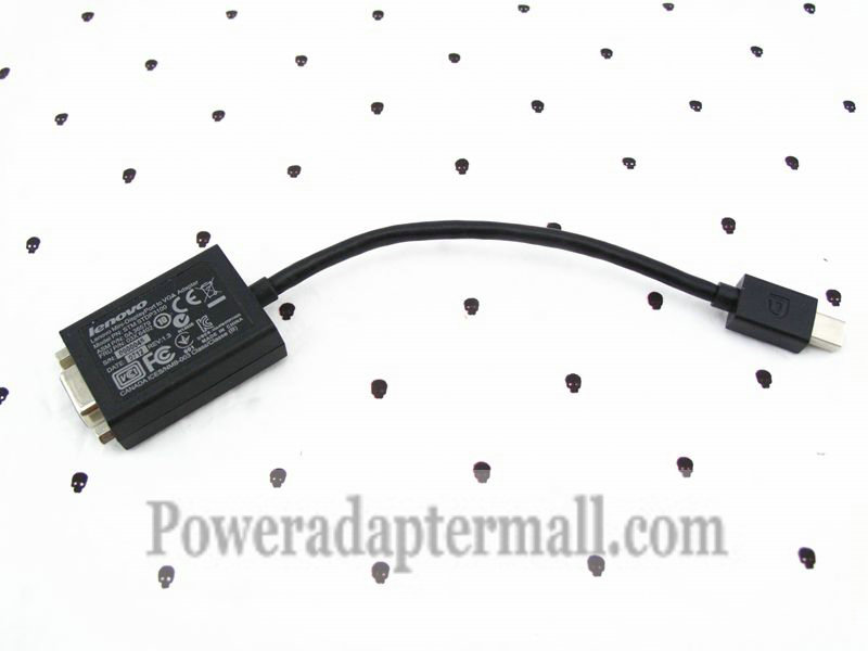 0A36536 DisplayPort to VGA Adapter For ThinkPad X1 T430 T530