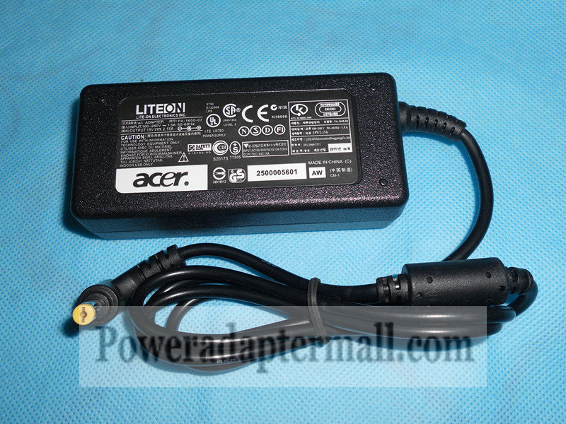 19V 2.1A 40W ACER Aspire One 521 521-105DC Laptop AC Adapter