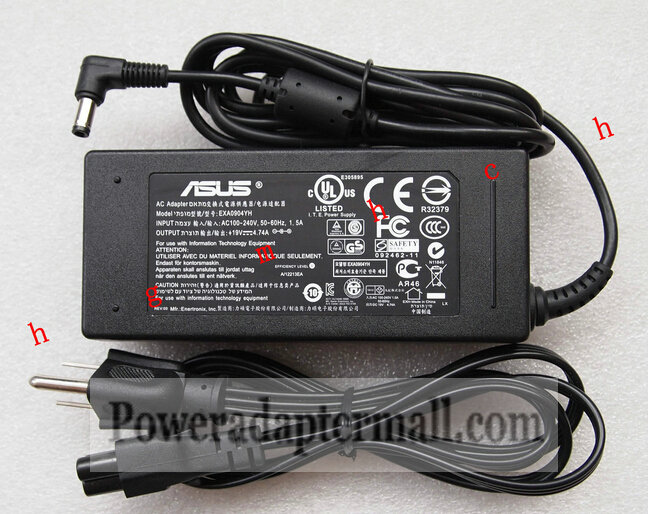 Genuine 19V 4.74A Asus A53 A53E A53F A53J Notebook PC AC Adapter