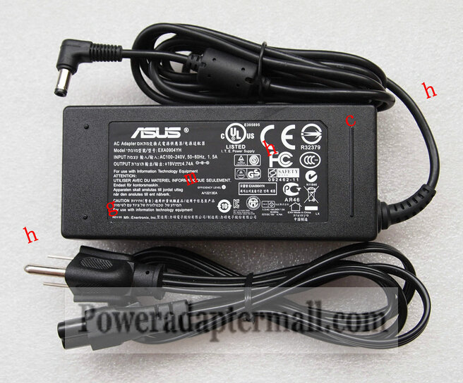 Genuine 19V 4.74A Asus X43 X43E X43J X43U Notebook PC AC Adapter