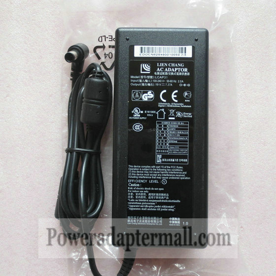 Original LG LCAP31 AC Power Adapter charger 19V 7.37A 140W
