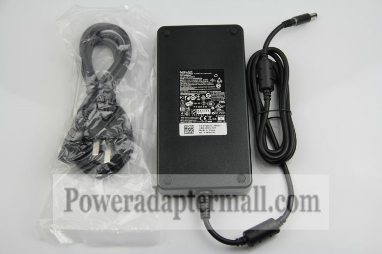 19.5V 12.3A Dell Alienware M17x R3 Y044M 330-4342 AC Adapter
