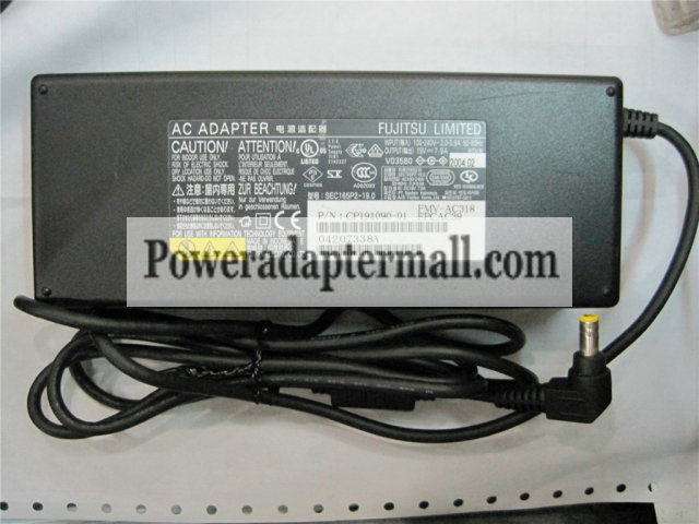 19V 7.9A Fujitsu CP235935-01 CP191090 CP191090-10 AC Adapter