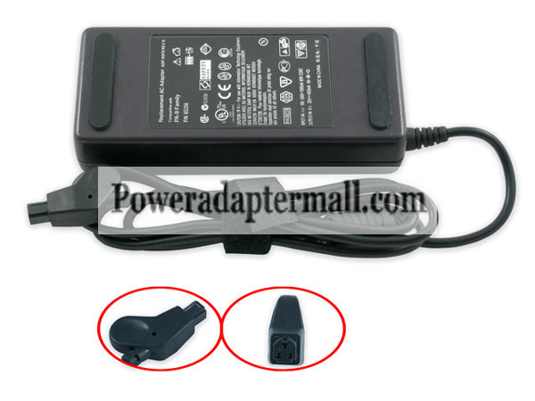 90W Dell Inspiron 7500 8000 8100 8200 AC Adapter Charger