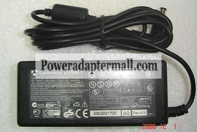 19V 3.42A 65W GATEWAY ADP-65HB (BB) 0335A1965 AC Adapter Charger