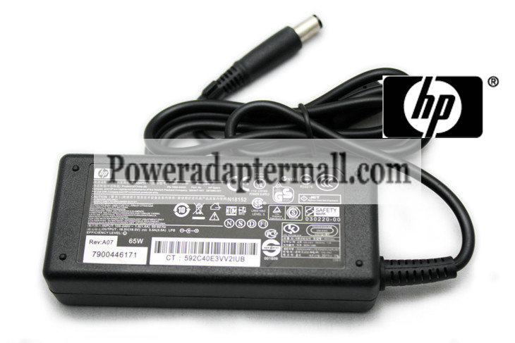 NEW 65W HP 2133 2533t Mini-Note PC AC ADAPTER POWER SUPPLY