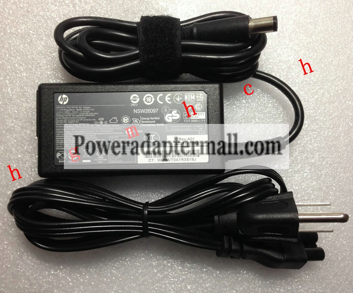 19.5V 2.31A 45W HP HSTNN-DA35 696607-003 AC Adapter power supply