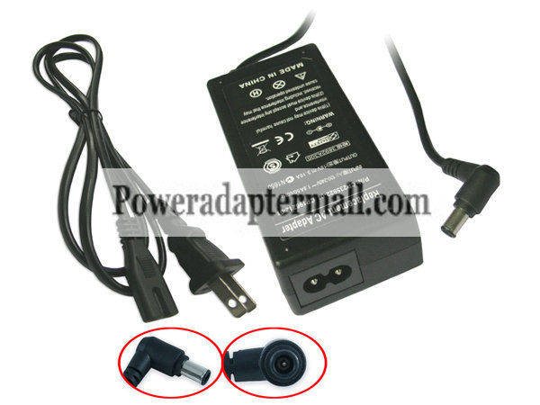 60W Fujitsu PSCV600104A PSCV480103A Laptop AC Adapter