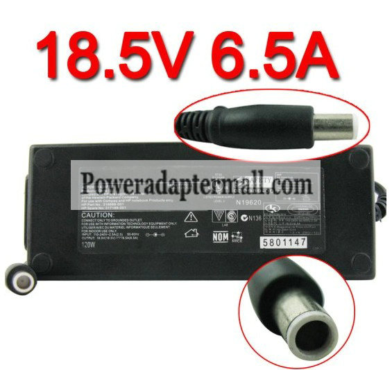 120W HP Pavilion dv7-6000 613154-001 AC Adapter Power Supply