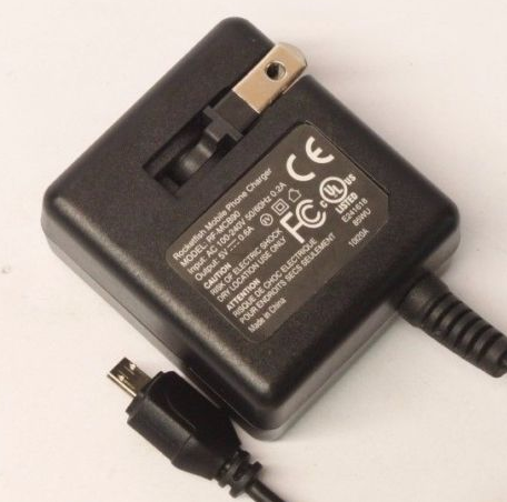 NEW Rocketfish RF-MCB90 5V Micro USB Charger for LG Nokia AC Power Adapter Cellphone