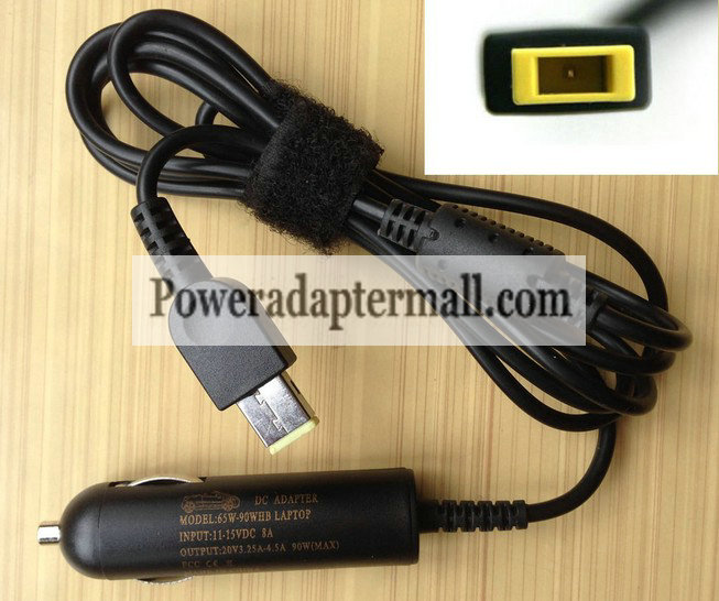 Lenovo IBM Thinkpad X230S S3 S5 X1 E431 Car AC adapter charger
