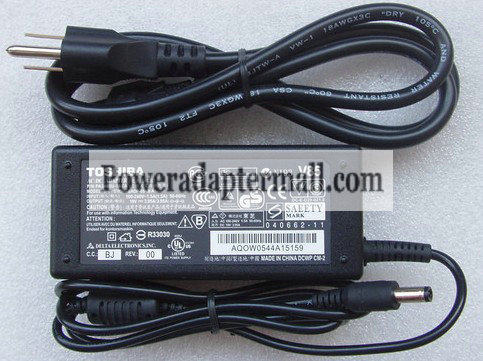 AC adapter Power for Toshiba A100 A105 M60 M65 19V 3.95A 75W