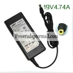 90W Samsung Series 3 NP300V4A-A01 Laptop AC Adapter Power Supply