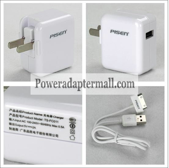10W Samsung Galaxy Note N8000 10.1 Tablet PC IPad Charger