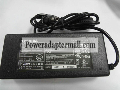 19V 3.42A Toshiba PA3165U-1ACA PA3380E-1ACA AC Adapter power