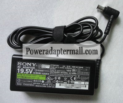 19.5V 3.3A AC Adapter Power for SONY VAIO PCG-61511L PCG-61611L