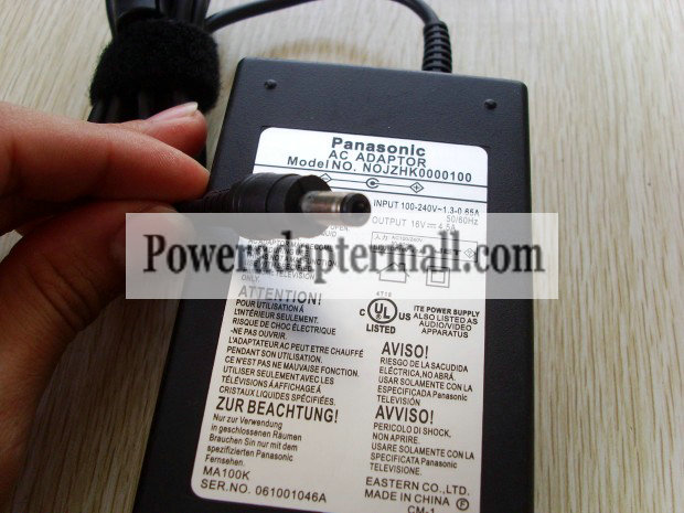 Original 16V 4.5A Panasonic CF-AA6282A power AC Adapter Charger