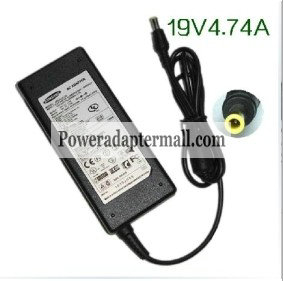 19V 4.74A 90W Samsung Q460-JS09 Laptop AC Adapter Power Supply