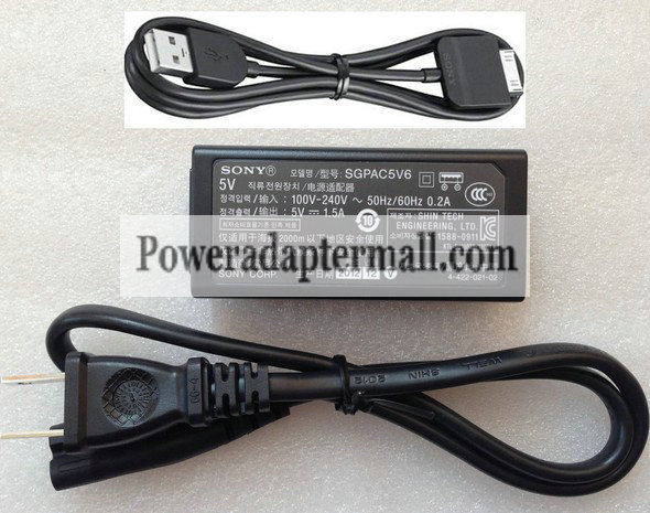 5V 1.5A Sony Xperia Tablet S SGPT12/SGPT13 AC Power Adapter