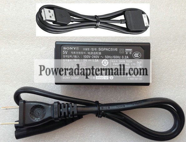 7.5W SGPAC5V6 Sony Xperia Tablet S SGPT122US/S AC Power Adapter