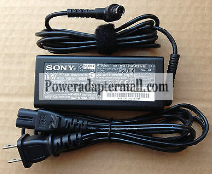 19.5V 3.3A Sony Vaio Fit 15 SVF15A15CXB VGP-AC19V48 AC Adapter