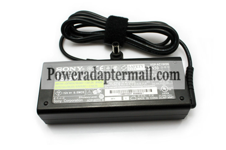 19.5V 4.74A Sony Vaio VGN-C VGN-CR Series AC Adapter Charger