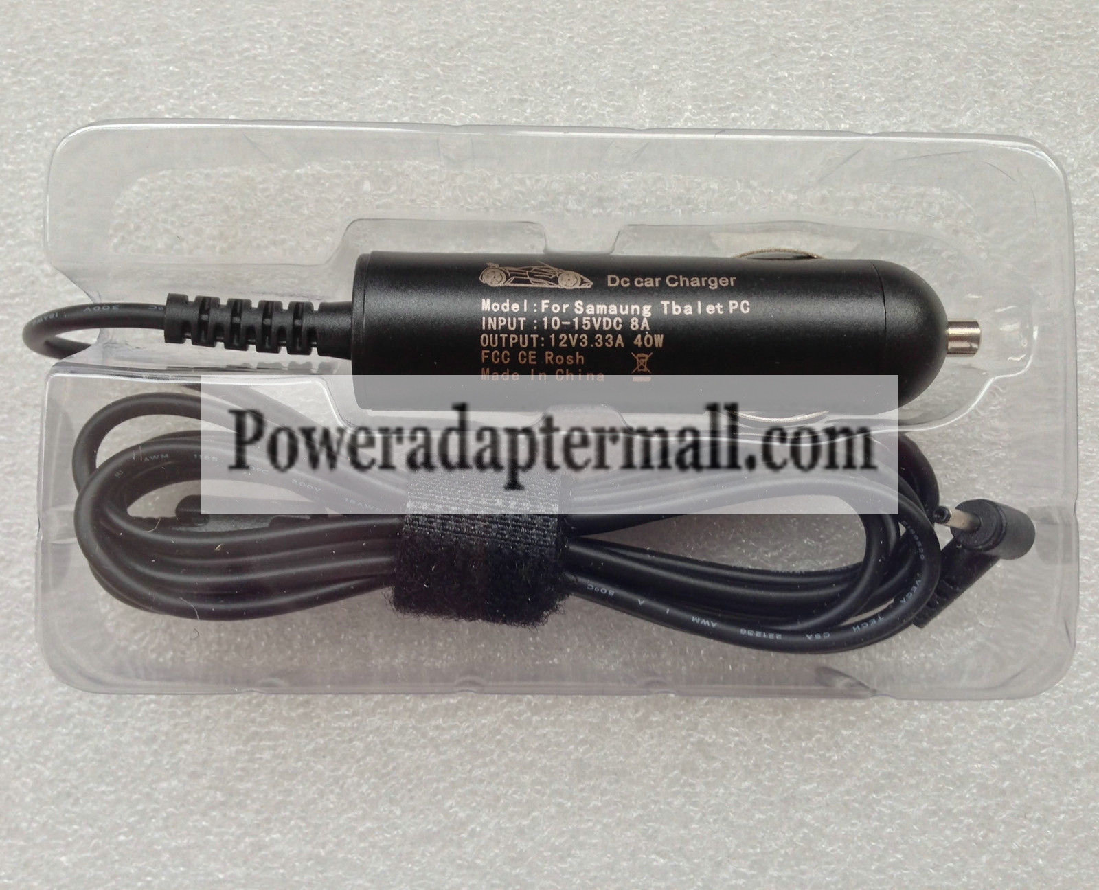 DC Car Charger Samsung Chromebook XE303C12-A01US 12V 3.33A 40W
