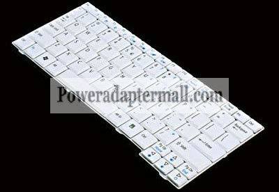 US Acer Aspire One ZG5 8.9" 10" 9J.N9482.21D Laptop Keyboard
