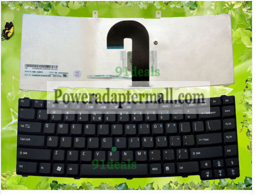 NEW Acer Travelmate 6410 6460 6452 NSK-AGM1D Keyboard US