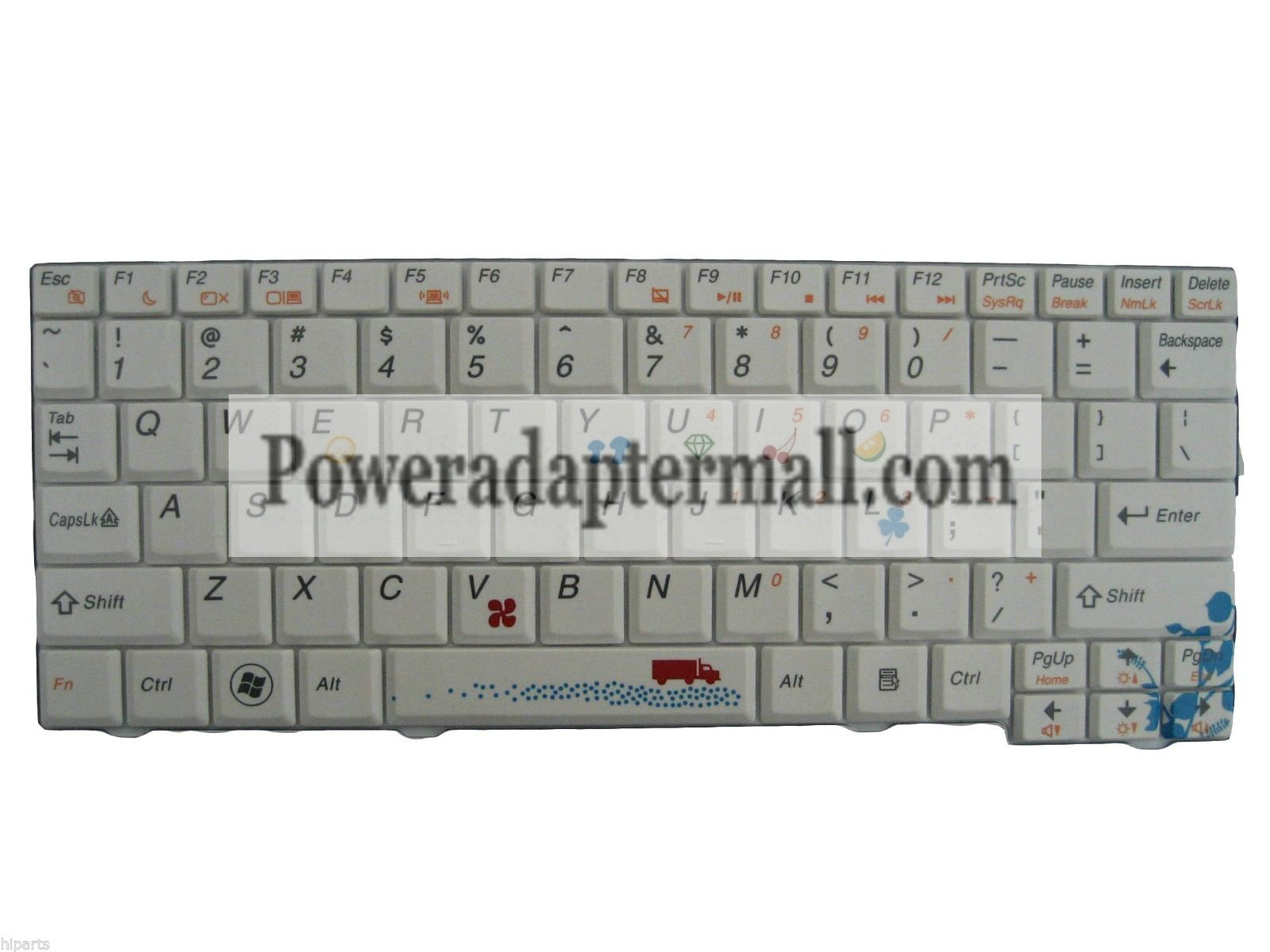 NEW IBM LENOVO IdeaPad S10-2 25-008465 Keyboard Laptop US White