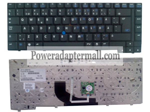 418910-001 Keyboard HP Compaq NC6400 Series Laptop