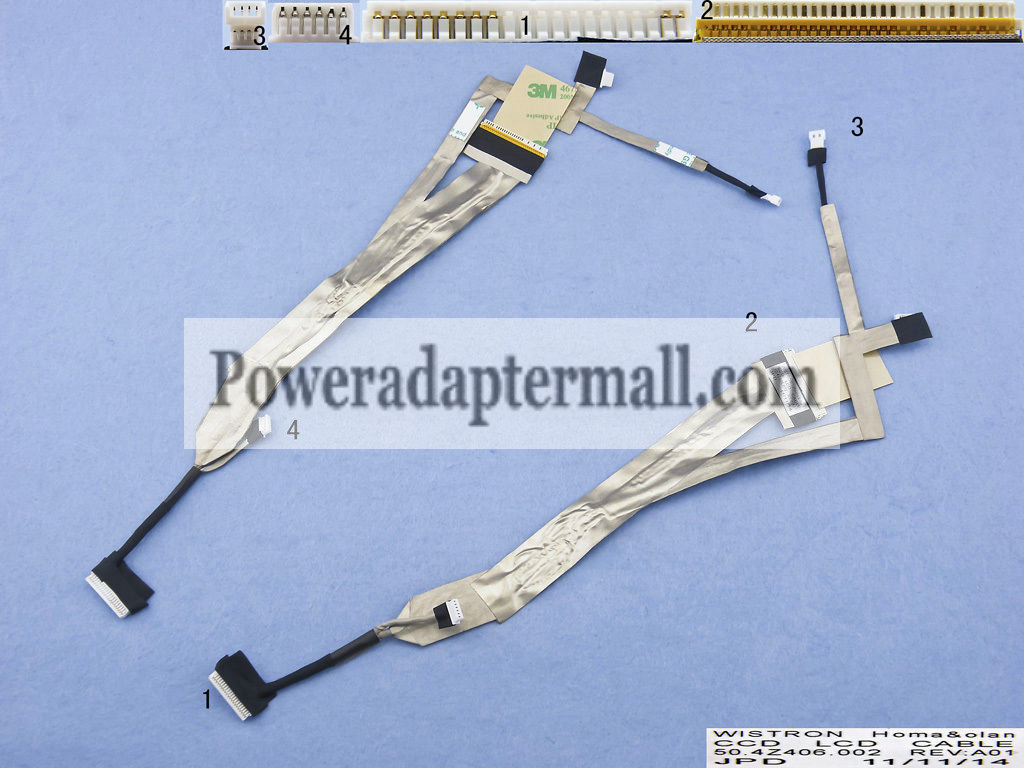 LCD Cable For ACER Travelmate 5230 5530 5730 5530G 5730G Laptop