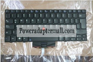New Lenovo IBM Thinkpaq X121E 63Y0011 63Y0047 Keyboard US Black