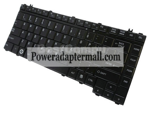 Original New Toshiba Satellite A300 A305 Keyboard Glossy Black