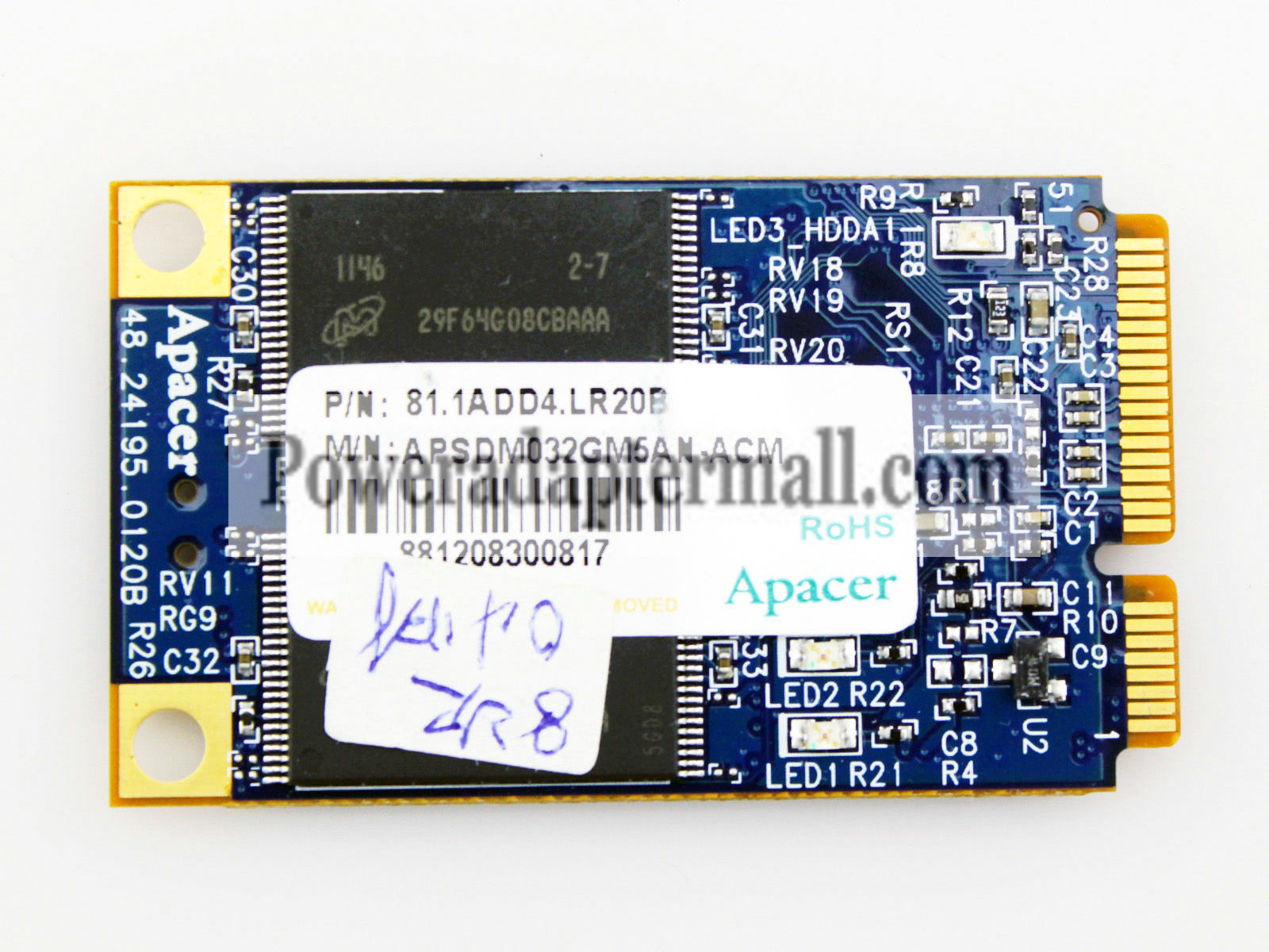 Apacer 32GB PCI-E SSD MSATA Solid State Drive APSDM032GM5AN-ACM