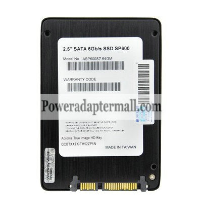 New SSD AData Premier Pro SP600 64G SATA3 AS592S-64GM-C 2.5"