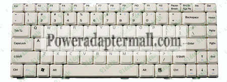 ASUS X82 X82S X85 X85S X88 X88S US keyboard White