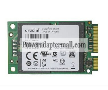 New Micron C400 CT128M4SSD3 SSD MSATA PCI-E 128GB 6Gb/s