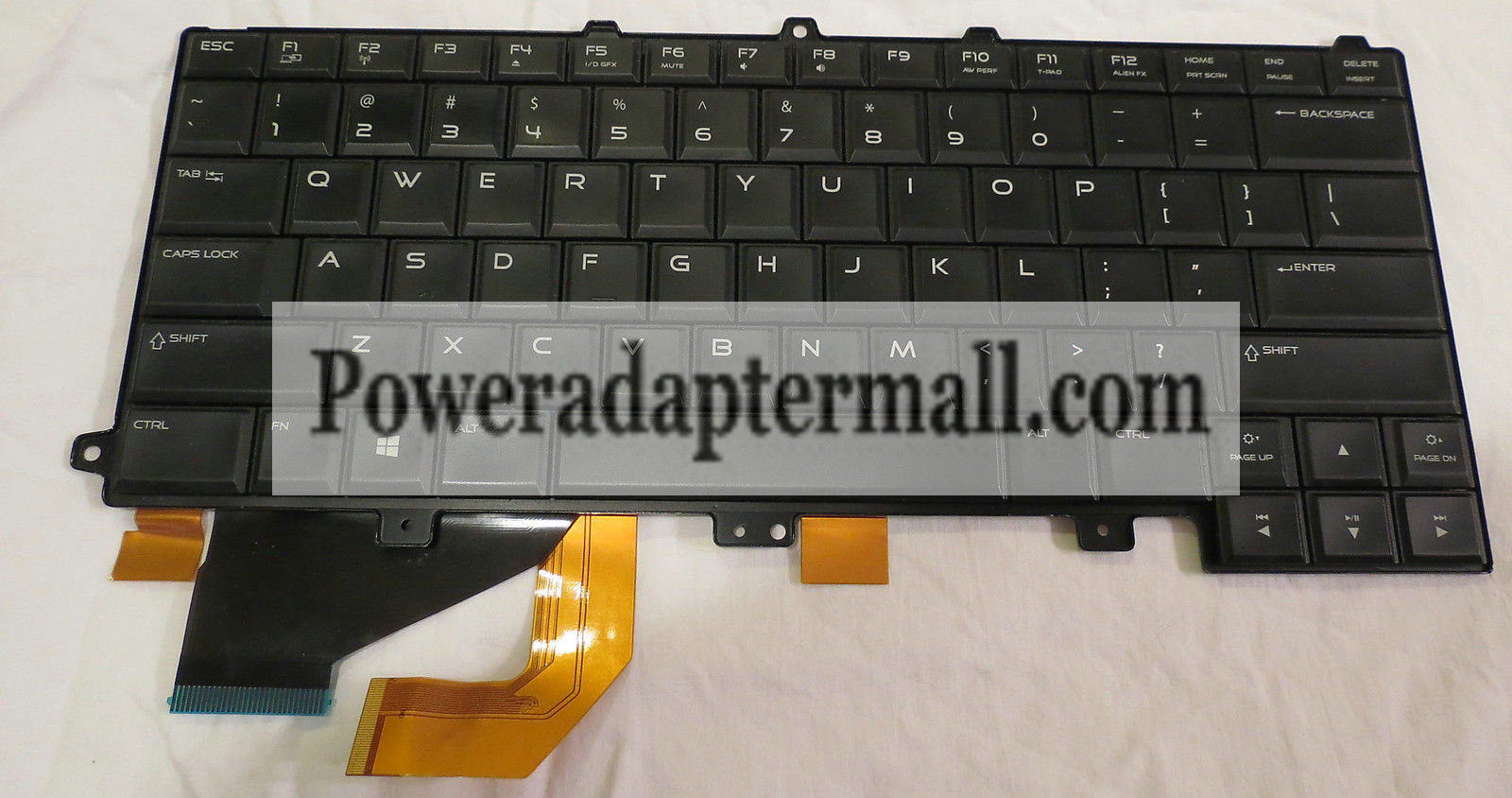 Dell ALIENWARE M14X R3 P39G Backlit Keyboard 9KF83 PK130US1B00