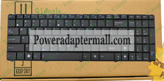 NEW ASUS G72 G72GX G73 G73JH V090562AS1 Keyboard US Black