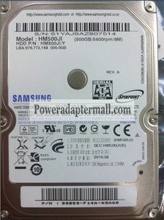 Samsung HM500JI 2.5 500GB 5400RPM 8MB Cache SATA Hard Drive