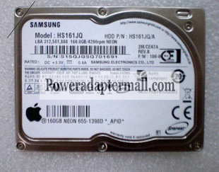 Samsung 1.8" 160GB HS161JQ Hard Drive for iPod Classic