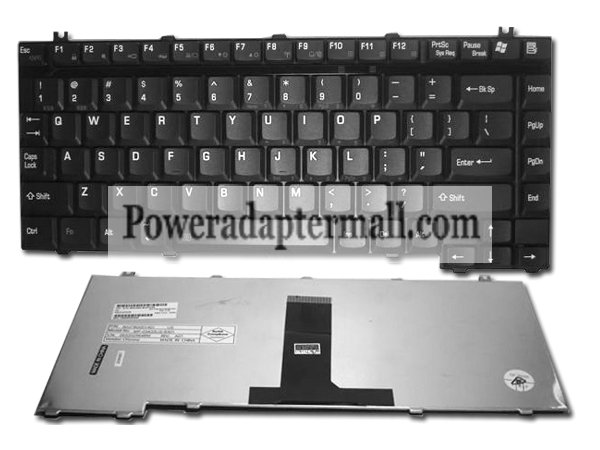 Laptop Keyboard Toshiba Satellite A70 A75 Series K000016050