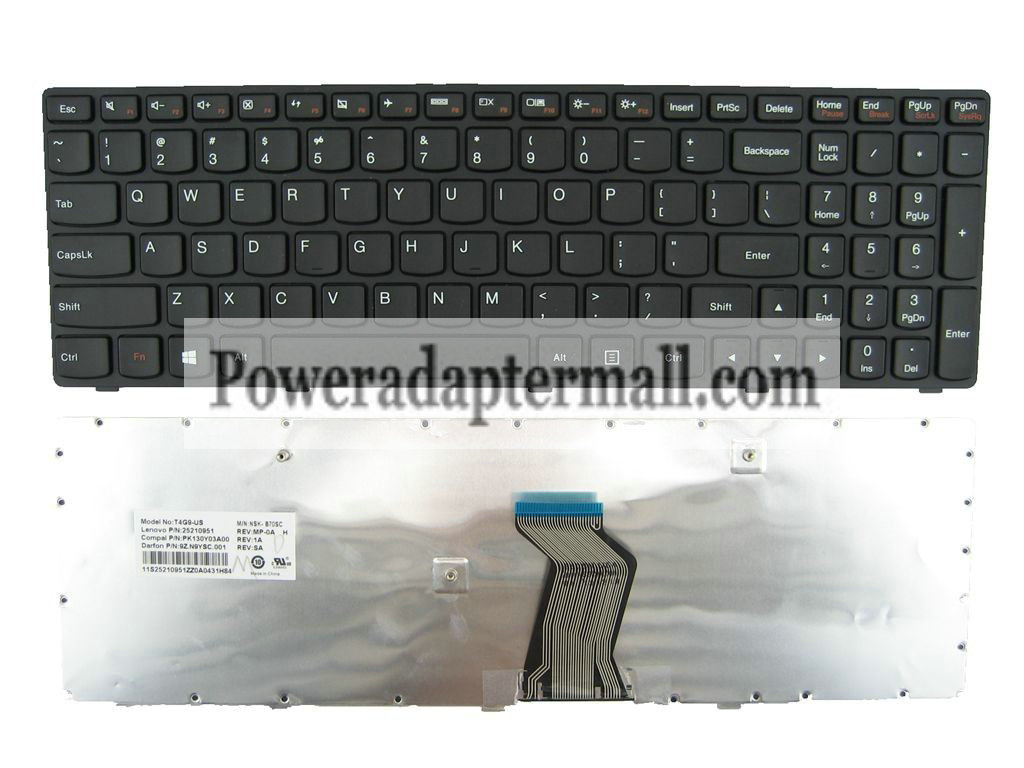 New IBM Lenovo G500 G505 G510 Laptop keyboard