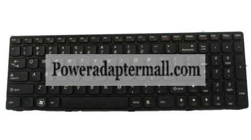 IBM Lenovo Ideapad G580 G580A G585 G585A keyboard Black Frame