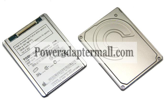 Toshiba MK8022GAA 1.8 80GB ZIF HDD Hard Disk Drive for iPOD Clas