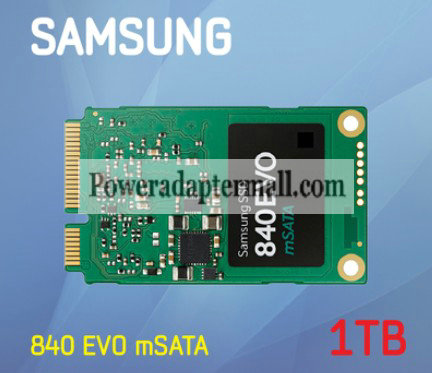 New Genuine 1.8"Samsung 840 EVO MZ-MTE1T0BW mSATA PCI-E 1TB SSD