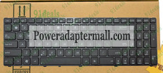 ASUS 04GNX31KUS01-01 OKNO-G31US11 US Black Keyboard