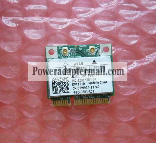 PW934 Dell dw1510 1510 Half Mini PCI-E WIRELESS WIFI Card 802.11
