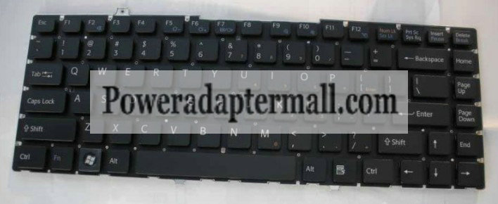 New Sony Vaio FW VGN-FW US KeyBoard black 148084721 US